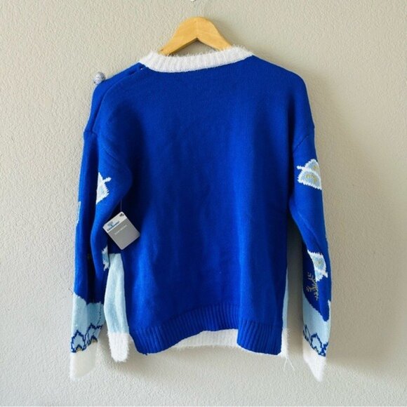 Holiday Time Women’s Embellished Sweater M Festive Cozy Winter Cottagecore - Picture 3 of 7